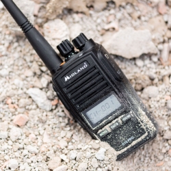 Radiotelefony na budowę Midland G18 PRO + mikrofonogłośniki MA25 ( GRUPA 6 )